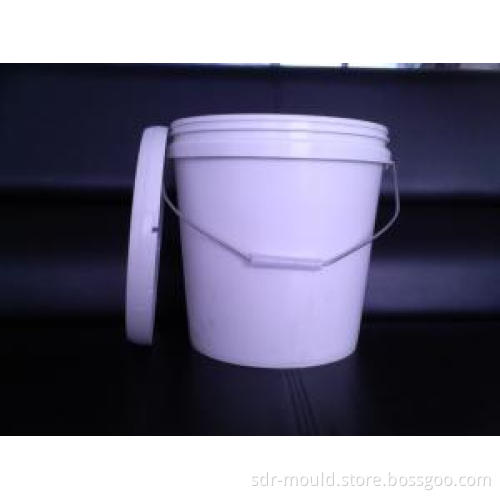 10L Plastic Bucket with Metal Handle \Plastic Mold